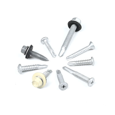 Verkoop Bi Materiaal Hex Csk Pan Hoofdwasser Zelfboren Schroef met Wasser 100% QC getest
