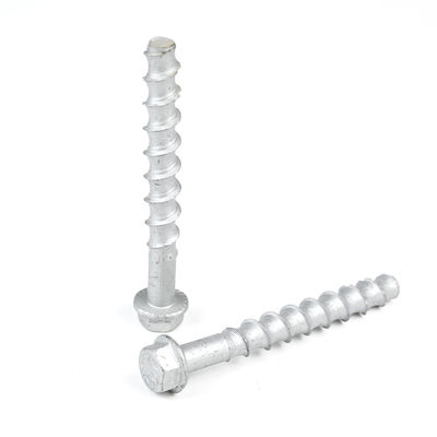 Metrische koolstofstaal Hex hoofd Betonbout M12 voor GRP structuur Construct en robuust