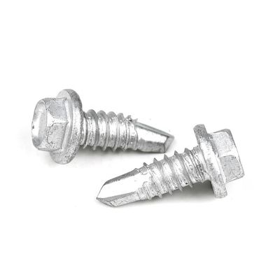 Stainless Steel Hex Washer Head Self Tapping Screws voor eenvoudige installatie van metaalplaten