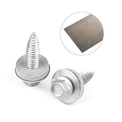 HEX hoofdplaat metalen schroef voor 1 mm 1 mm metalen plaat steken in roestvrij staal bimetal