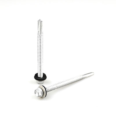 Roestvrij staal flens Hex Bi-Metal zelfboren Tapping schroeven Parafuso Inox Perfect