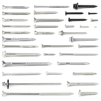 Chinese type 17 Deck Tornillos Para Wasser Head Flat Torx Roestvrij staal Houten schroef