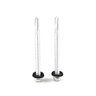 Roestvrij staal flens Hex Bi-Metal zelfboren Tapping schroeven Parafuso Inox Perfect