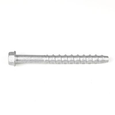 Grote diameter metselwerk schroeven standaard koolstofstaal hex ankerbout voor veiligheid kegels