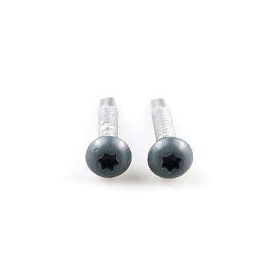 Zelfborende schroef 12 Bimetalen schroef met Epdm wasmachine Bi-metalen kleur gecoate Torx Pan hoofd