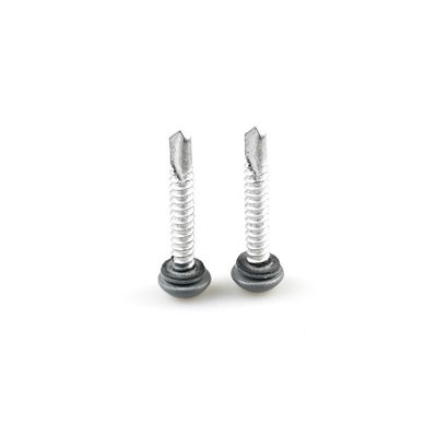 Zelfborende schroef 12 Bimetalen schroef met Epdm wasmachine Bi-metalen kleur gecoate Torx Pan hoofd