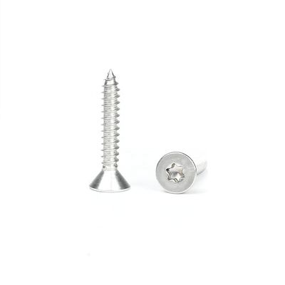 Metrische roestvrij staal ST4.8*30mm Flat Torx Head zelfboor schroeven Sus316 scherp punt zelfboor schroef