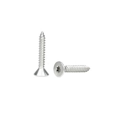Metrische roestvrij staal ST4.8*30mm Flat Torx Head zelfboor schroeven Sus316 scherp punt zelfboor schroef