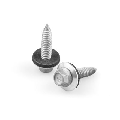OEM Hex hoofd dak schroef roestvrij staal zelf tapend 6x25 Bimetalen dak schroeven