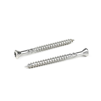 ZINK Finish van roestvrij staal Countersunk Torx hoofd dek schroef voor chipboard efficiëntie