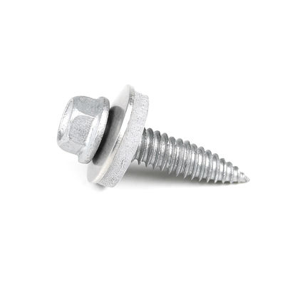 Zitplaats bevestiging zelfkoppelend hex flens wasser schroef ST6.0 25 mm met plat hoofd