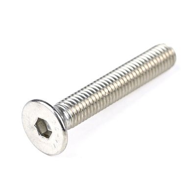 Roestvrij staal platte machine schroeven DIN 7991 Hex Socket schroeven met op maat gemaakte ondersteuning