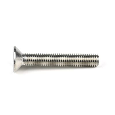 Roestvrij staal platte machine schroeven DIN 7991 Hex Socket schroeven met op maat gemaakte ondersteuning