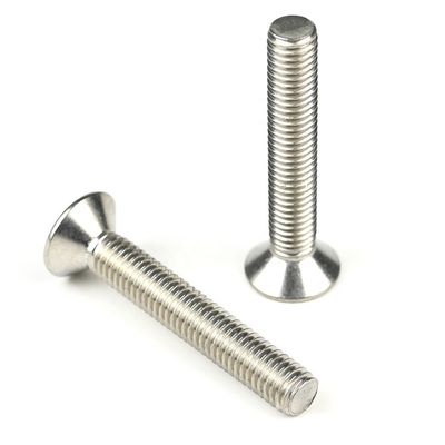 Roestvrij staal platte machine schroeven DIN 7991 Hex Socket schroeven met op maat gemaakte ondersteuning