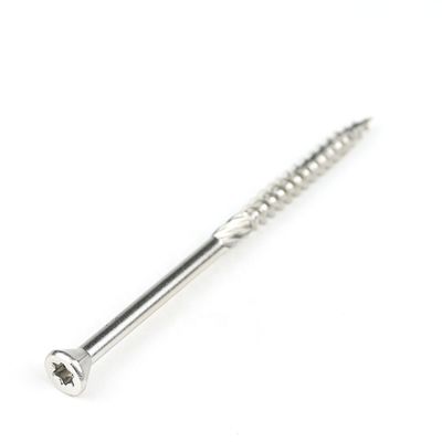 Houten bouwwerk gedeeltelijke draad Schroeven van splijtplaat met op maat gemaakte steun Torx Trim Head