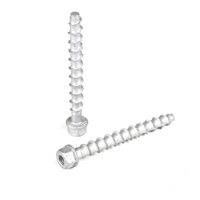 Stainless Steel Geaangedreven staaf Ankerbout voor betonnen blok plafond ophangingssysteem
