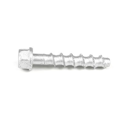 ZINK Finish Hex Head Carbon Steel Metal Beton Anker Bolts voor Municipal Engineering Guardrail