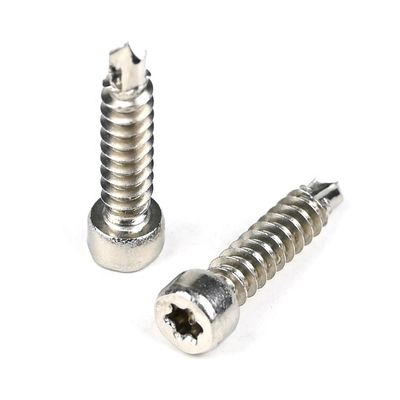 Staalstructuur Zelfboren Tapping Schroef M6x25mm Torx Fillister met installatie