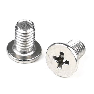 100% QC getest roestvrij staal platte Phillips M5 X 8mm machine schroeven voor de grondstof plank