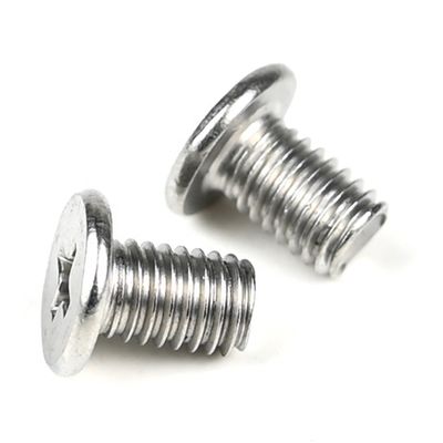 100% QC getest roestvrij staal platte Phillips M5 X 8mm machine schroeven voor de grondstof plank