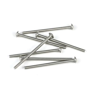 ISO-standaard ZINK Finish M4 Knop Phillips Machine Head Schroef 65 mm roestvrij staal SS304