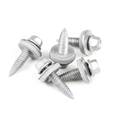 Hex flenskop Bimetalen droogwandschroef voor snelle en gemakkelijke douche deur installatie