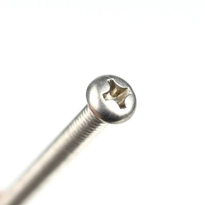 Roestvrij staal M4 x 10 mm Pan Head Phillips schroeven voor zonne-waterverwarming Plain Finish