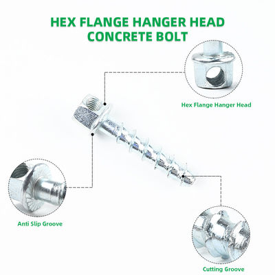 Betonhanger van roestvrij staal M10x60 voor horizontale montage 100% QC getest