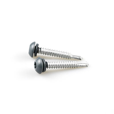 Metrische Torx Pan Hoofd Zelfboren Tapping Schroef Roestvrij staal Bimetalen Schroef Met Epdm Wasser