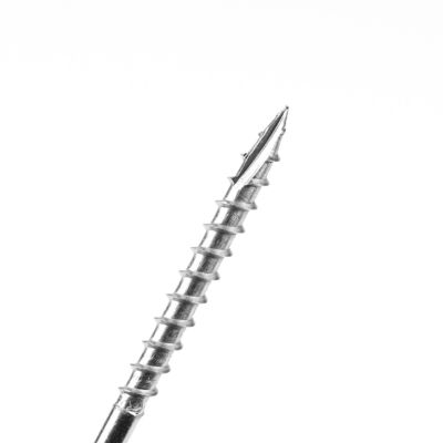 SS316 Type 17 Ribs Square Head Csk Schroeven voor houten bouwwerk Gebouw Hoofdstijl Trim