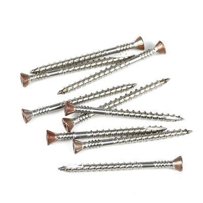 SS316 Bruin geverfde tegensink Torx hoofd Hout splijtplaat schroef voor gipsplaten