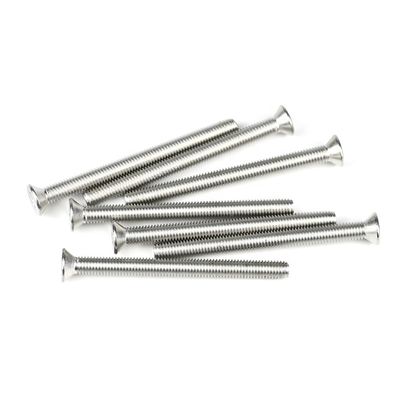 Metrische SUS316 M5 Machineschroef 70mm Flat Phillips Din965 voor zonne-waterverwarmer
