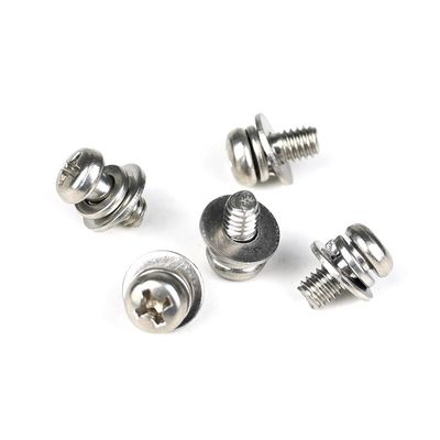 Metrische M4 X 12 mm Pan Head Phillips-schroeven voor installatie van zonnewaterverwarmers