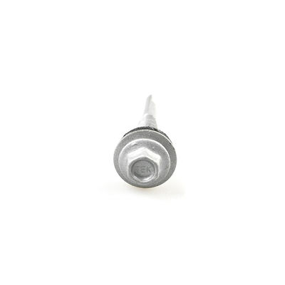 Wafer Head Hex Tek 5.5x38 Bi Metal DIN7504 Bimetallische zelfborende schroef met EPDM-wasser