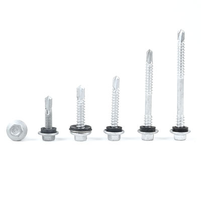 Verkoop Bi Materiaal Hex Csk Pan Hoofdwasser Zelfboren Schroef met Wasser 100% QC getest