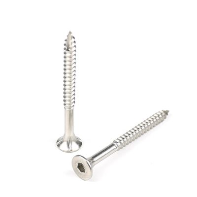 304 roestvrij staal Hexagon Socket Hardware Schroef 75 mm voor Hout Constructie Gebouw