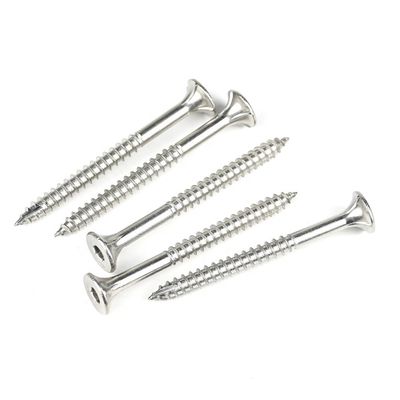 304 roestvrij staal Hexagon Socket Hardware Schroef 75 mm voor Hout Constructie Gebouw