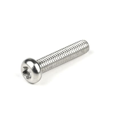 SUS304 draad doorsnijden pan hoofd Torx M5 X 20mm machine schroeven voor het schuiven ZINK afwerking
