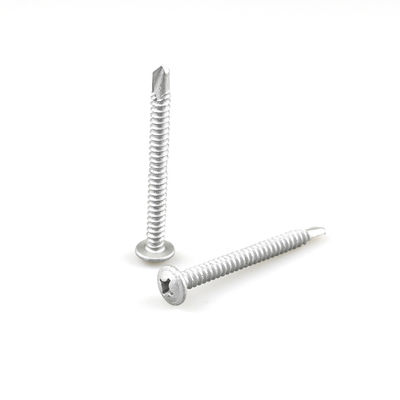 Roestvrij staal Pan Wafer Head Self Drilling Screw A2 Phillips 304 Bi-Metal 5.5x60