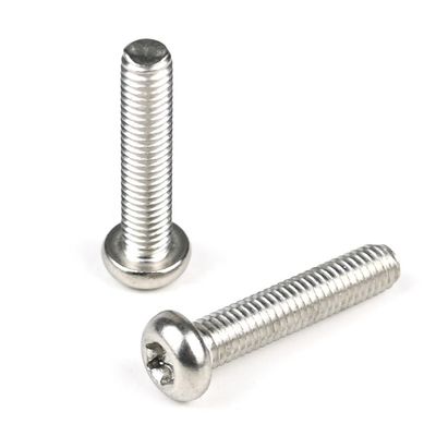 SUS304 draad doorsnijden pan hoofd Torx M5 X 20mm machine schroeven voor het schuiven ZINK afwerking