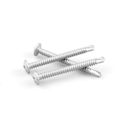 Roestvrij staal Pan Wafer Head Self Drilling Screw A2 Phillips 304 Bi-Metal 5.5x60