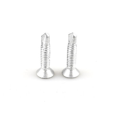 Sus410 Sus316 Cabri Schroef Terras Bi Metaal A4 Ruspert Flat Head Zelfboren Schroef St4.8