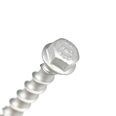 Mechanische zelfborende ankerbout Hex-flens Betonbout M8 voor zwaar werk 410 SS