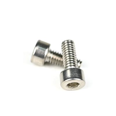 100% QC getest M4 X 10mm Fillister Head Hex Socket Machine Schroef voor Commodity Shelf