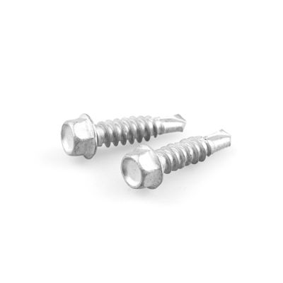 SCM435 Unitek Sus304 Sus410 Hex Washer Zelfborende schroef St6.3x25 voor vezelcementplaat