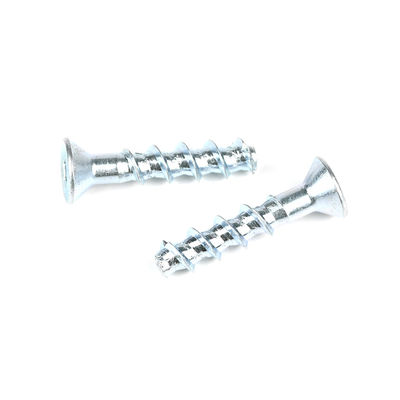 Zinkgeplatte hex-socket platkop betonnen schroefanker zelfborend anker M6 40 mm