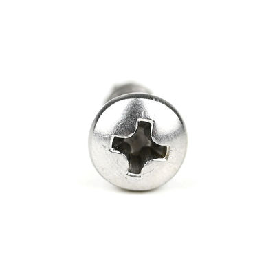 Roestvrijstalen zelftappende schroefboorstaart Zelfborende schroeven 410 SS Cross Drive Pan Head