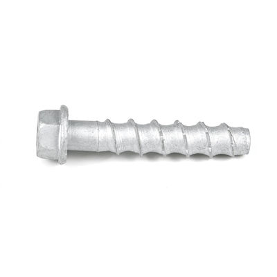 Plain Finish Multi Fix M10 Hex Washer Head No Pre Drilling Betonschroeven voor bruggen