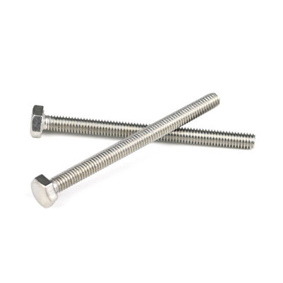 Roestvrij staal A4 316 Full Thread Hex Din 933 Bolt Solar Fastener Machine Bolt M4x50