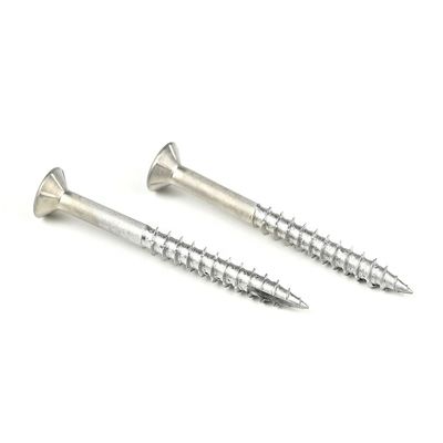 ISO-standaard 5x45mm metrische tegenverzinkte kop Pozi-schroeven voor houtbouw